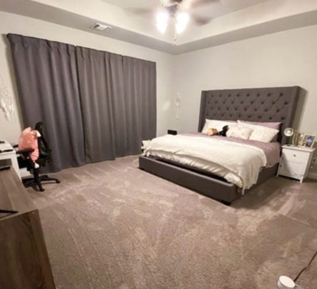 Bedroom after cleaning by Angel Clean
