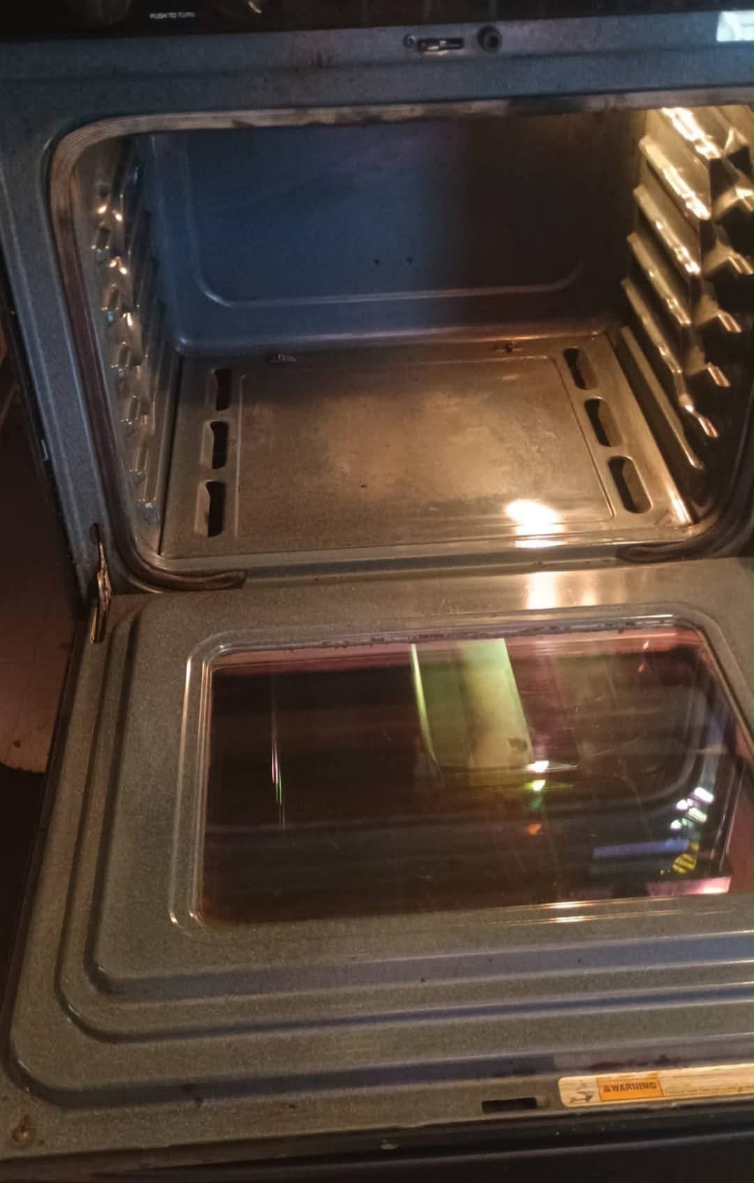 Oven after cleaning by Angel Clean