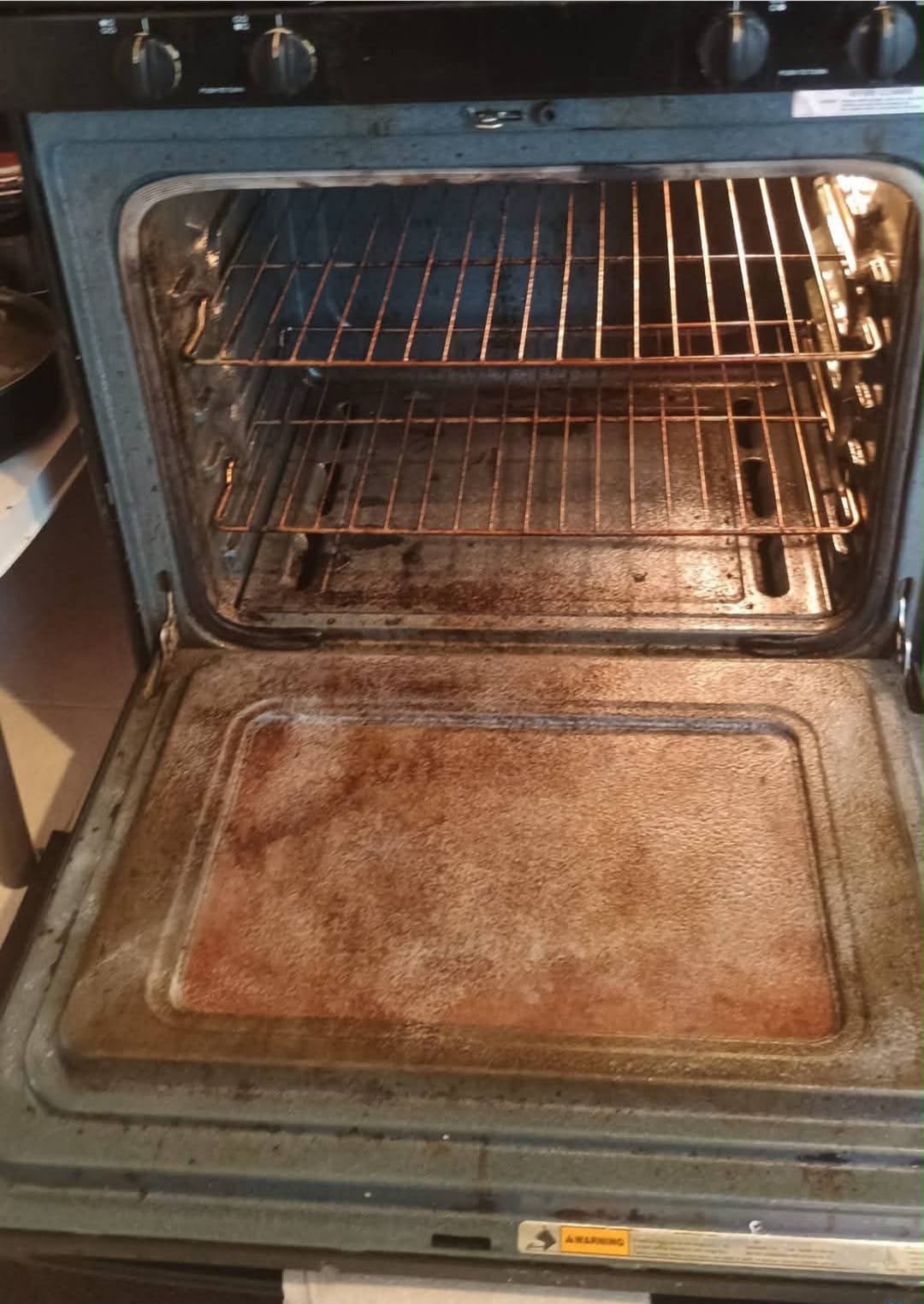 Oven before cleaning by Angel Clean